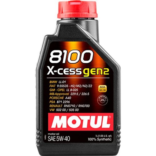 Motul 8100 X-cess GEN2 5W-40