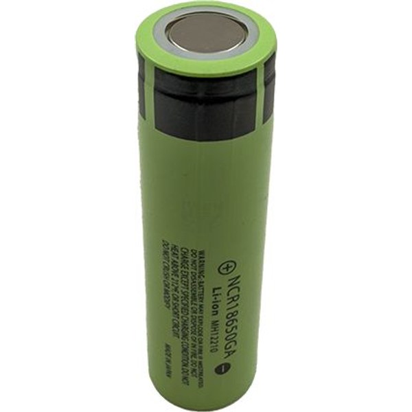 Panasonic NCR18650GA — литий-ионный NCR, высокоёмкий