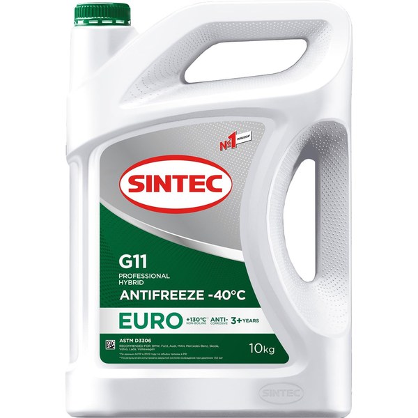 Sintec Antifreeze Euro G11 — гибридный (HOAT)