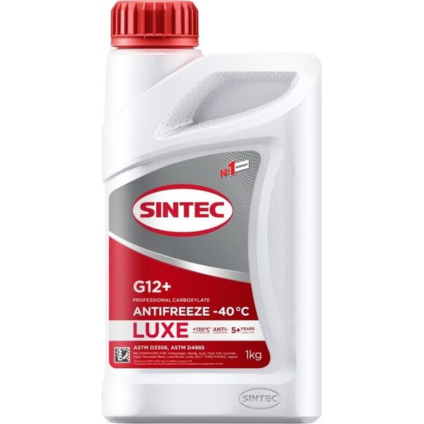 Sintec Antifreeze Luxe G12+ — карбоксилатный (OAT)
