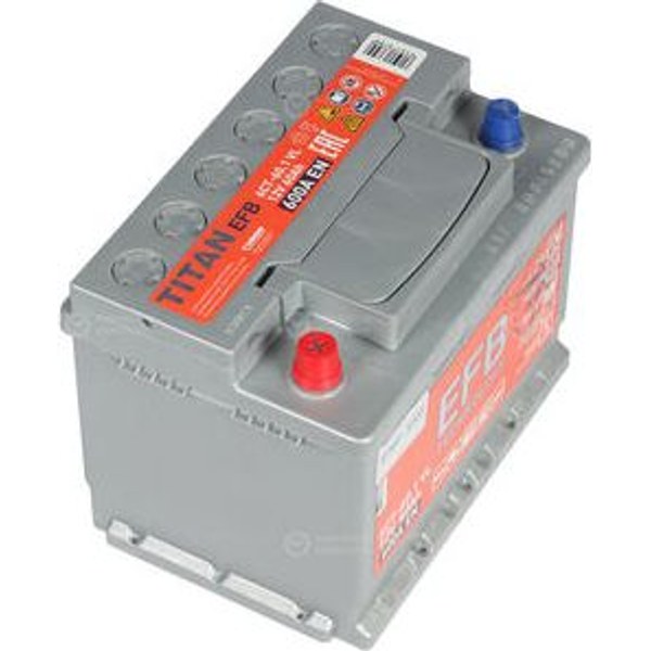 Titan EFB 60 — 60 Ач — EFB