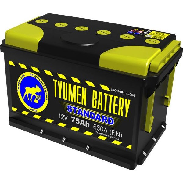 Tyumen Battery Standard 75 — 75 Ач — Ca/Ca