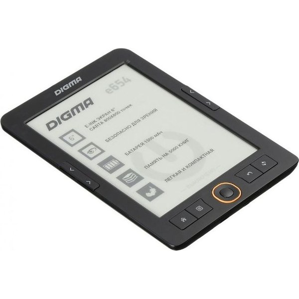Digma E654 — E-Ink Carta, 6"