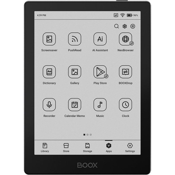 Onyx Boox Go 6 — E-Ink Carta 1300, 6"
