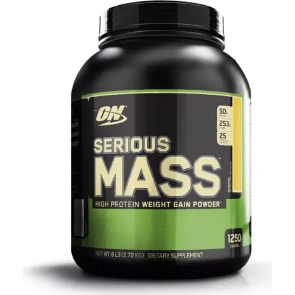 Optimum Nutrition Serious Mass — высококалорийный гейнер