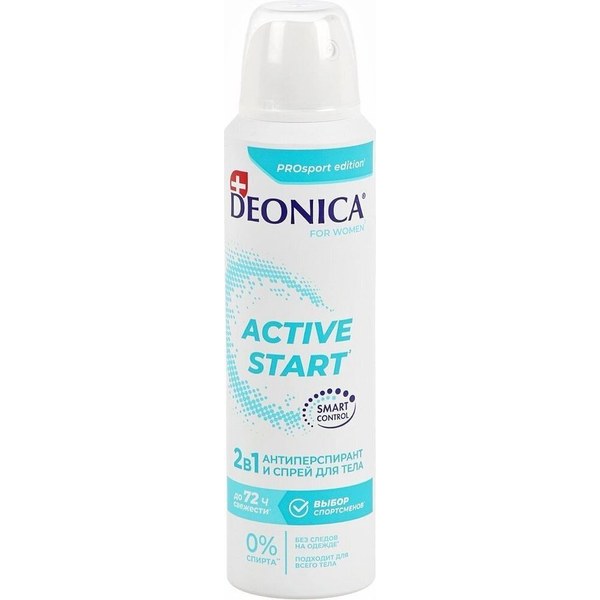 Deonica For Women — спрей-антиперспирант