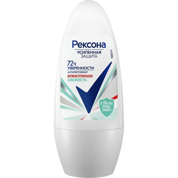 Rexona Women Антибактериальная свежесть — роликовый антиперспирант