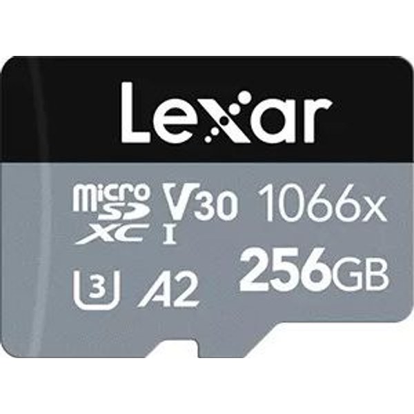 Lexar Professional 1066x microSD — microSDXC, UHS-I U3 V30 A2