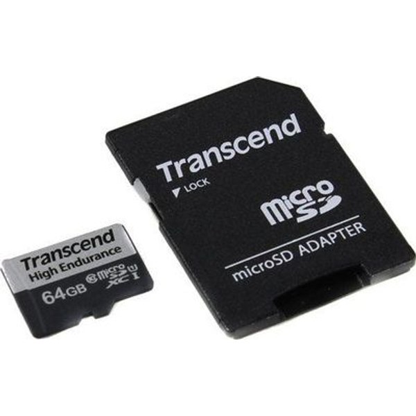 Transcend High Endurance 350V microSD — microSDXC, UHS-I U3 V30