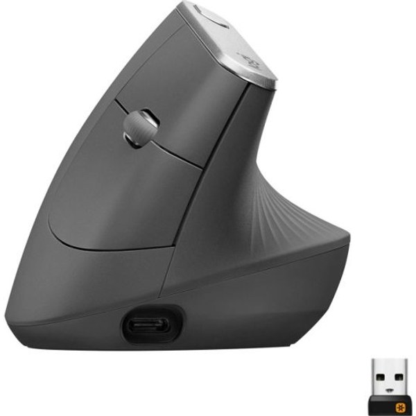 Logitech MX Vertical — вертикальная эргономичная, беспроводная