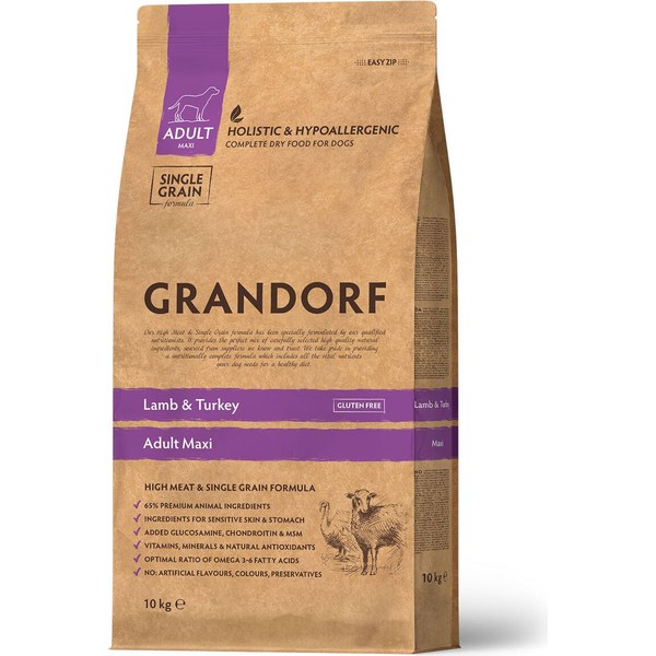 Grandorf Lamb & Turkey Adult All Breeds — холистик