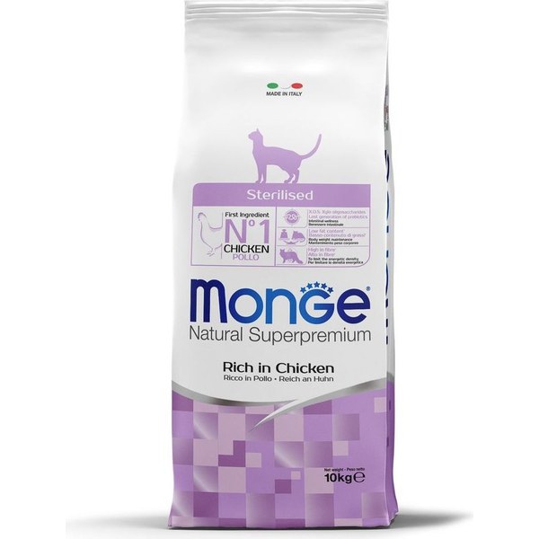 Monge Cat Daily Line Sterilised (с курицей) — суперпремиум
