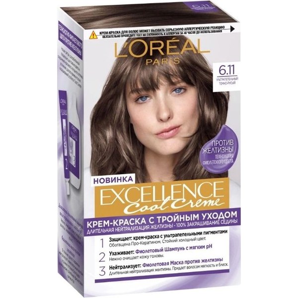 L'Oreal Paris Excellence — перманентная аммиачная