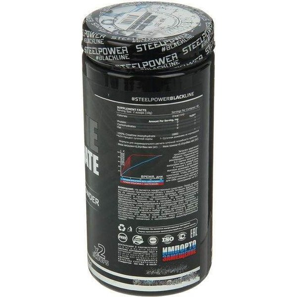 Steel Power Nutrition Creatine Monohydrate — моногидрат, порошок