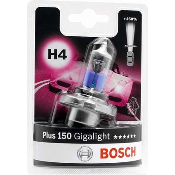 Bosch Plus H4 — галогеновая