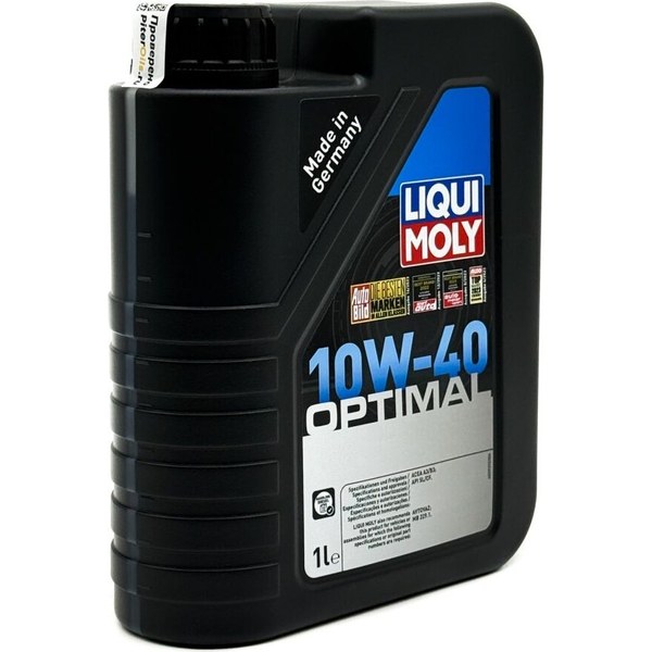 Liqui Moly Optimal 10W-40 — полусинтетика (HC-синтез)