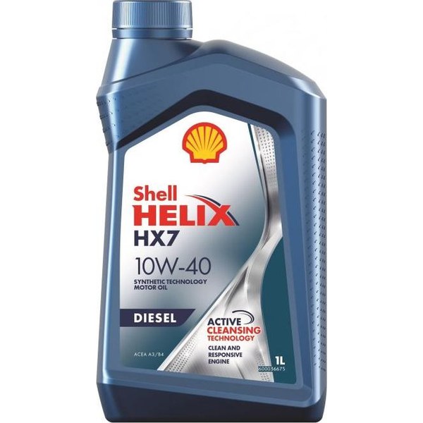 Shell Helix HX7 10W-40 — полусинтетика