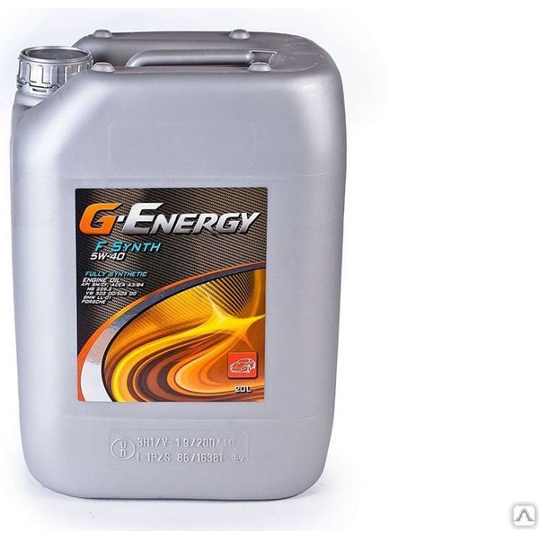 G-Energy Synthetic Active 5W-40 — синтетика 5W-40