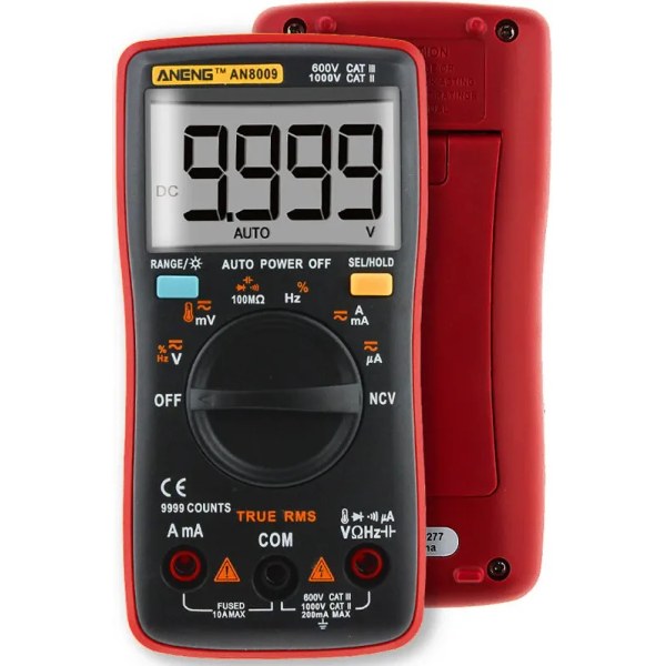 ANENG AN8009 — цифровой, True RMS