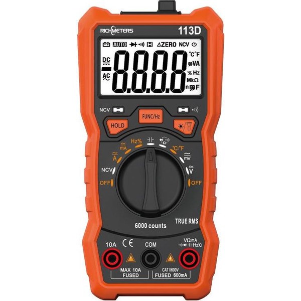 RICHMETERS RM113D — цифровой, True RMS