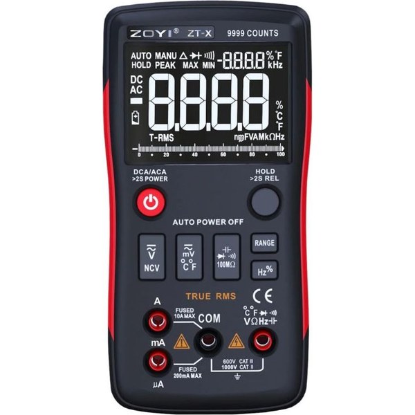 ZOYI ZT-X — цифровой, True RMS