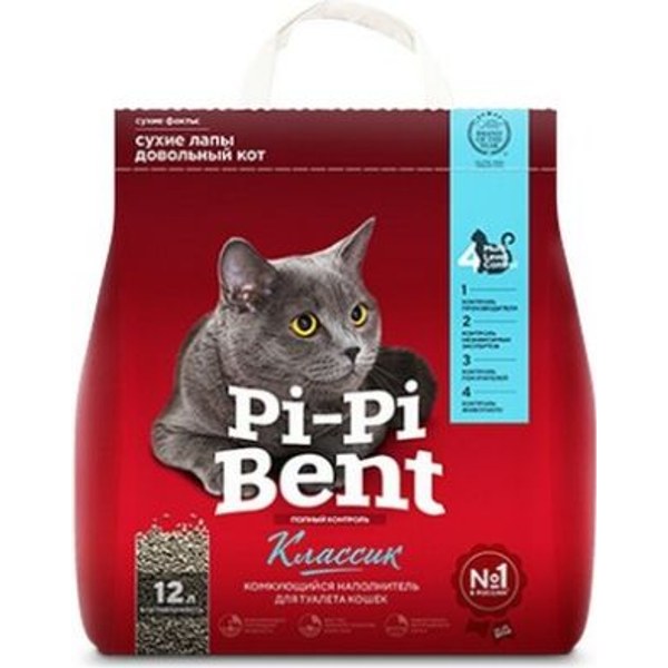 Pi-Pi-Bent Classic — бентонит комкующийся