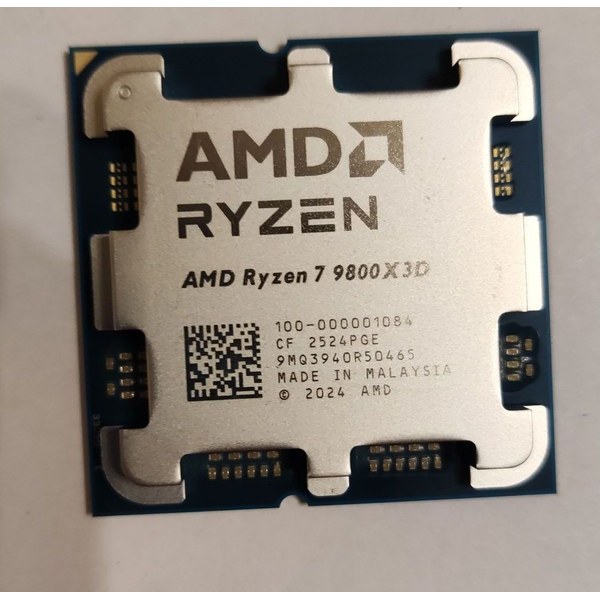 AMD Ryzen 7 9800X3D — 8 ядер, 3D V-Cache, AM5