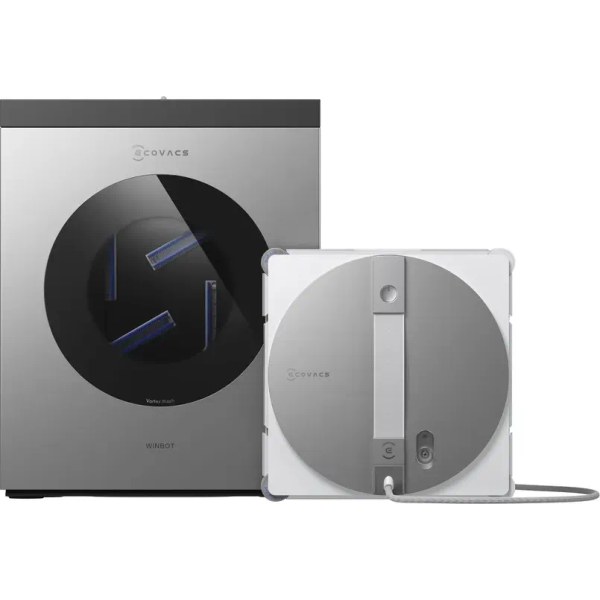 ECOVACS WINBOT W3 — 130 минут без розетки — овальный