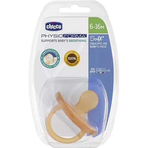 Chicco Physio Soft (латекс) — латексная ортодонтическая