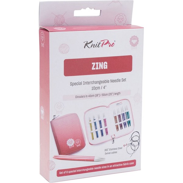 KnitPro Zing Deluxe — съёмный набор
