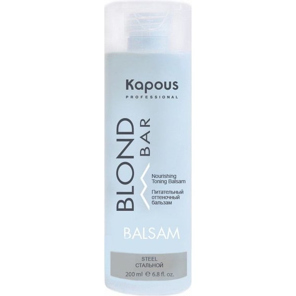 Kapous Professional Blond Bar — питательный оттеночный бальзам для блонда — оттеночный бальзам для осветлённых волос