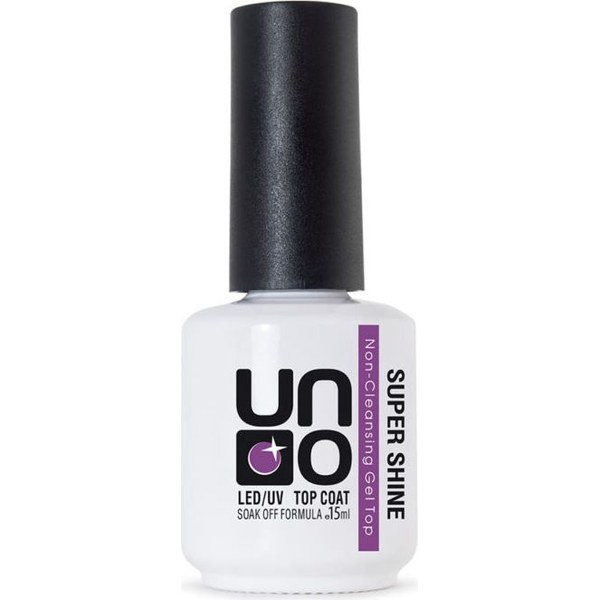 UNO Super Shine Top coat — Глянцевый топ без липкого слоя