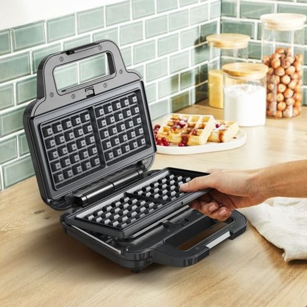 Tefal UltraCompact SW383D10 — мультипекарь 3 в 1 (вафли/сэндвич/гриль)