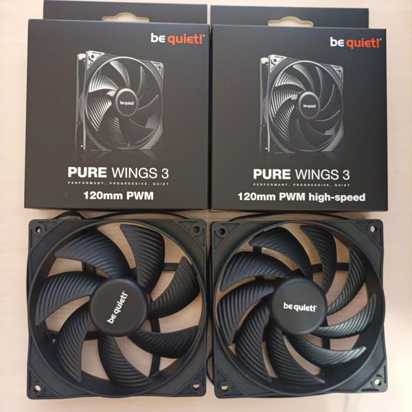 be quiet! Pure Wings 3 120mm PWM — корпусный 120 мм, PWM