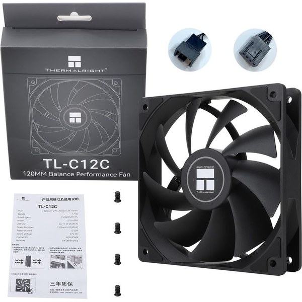 Thermalright TL-C12C — корпусный 120 мм, PWM
